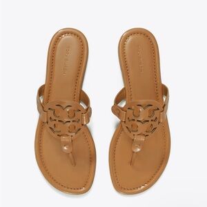 Tory Burch Tan Miller Patent Sandal US6.5